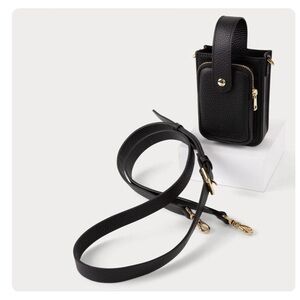 Bandolier HAILEY HOLSTER Universal Phone Pouch and Holster in Black/Gold